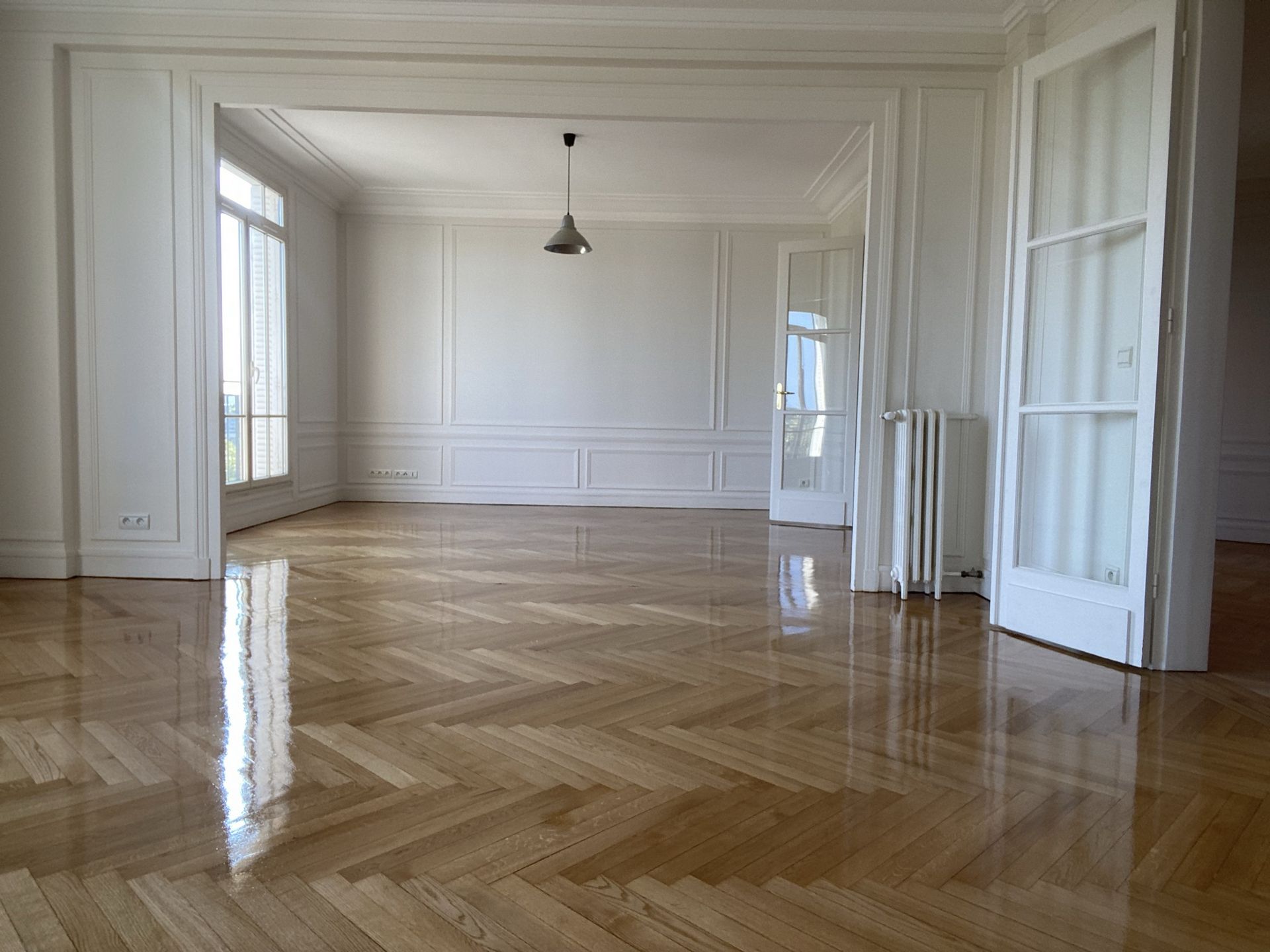 Parquet baton rompu