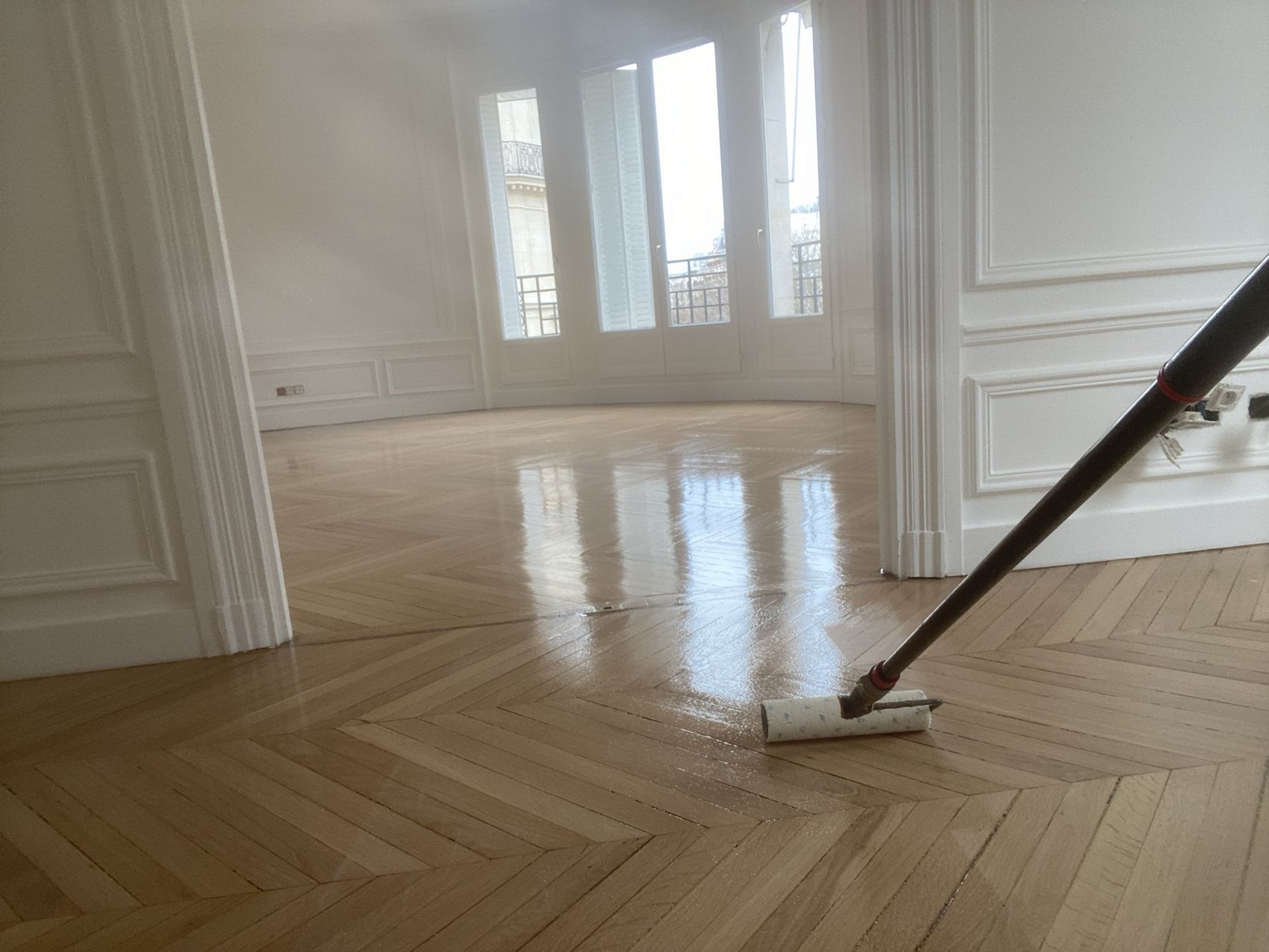 vitrification de parquet